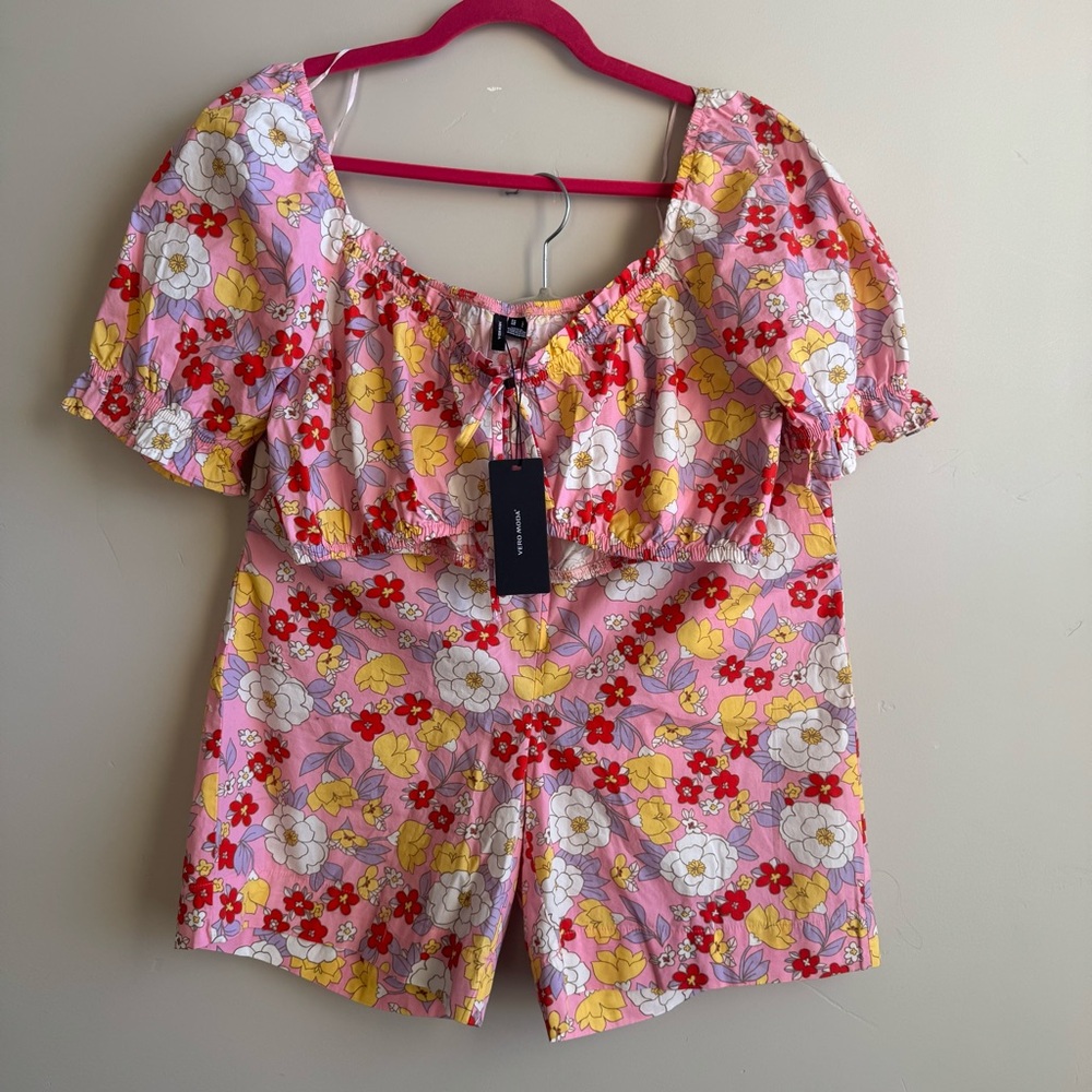 Floral Two Piece Set